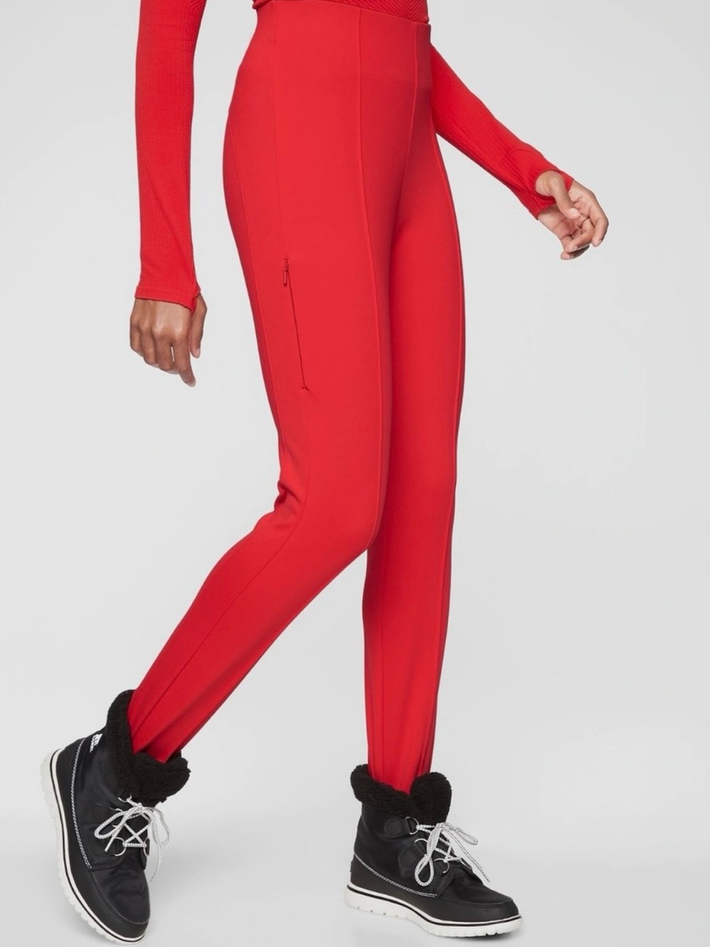 ATHLETA- Butte Snow Pant Red Size 4